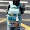 Schoolbag Large Capacity Backpack Cartoon Cute Bear Student Commuter Backpack Girl New 1011 Trend School Bag Student