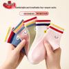 LANGSHA Girls' Mid-Calf Cotton Socks 5-Pack