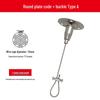Adjustable Safety Hanging Kit: Rope, Buckle & Acrylic Board Line