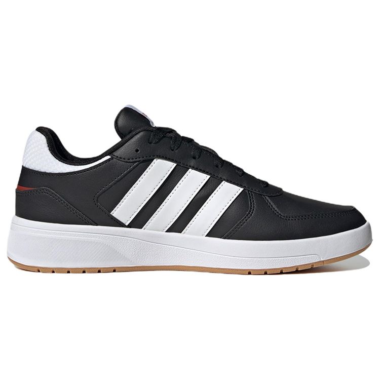 Adidas Neo Courtbeat Casual Slip Resistant Durable Low Top Skate Shoes Men Sneakers Black White HQ1763