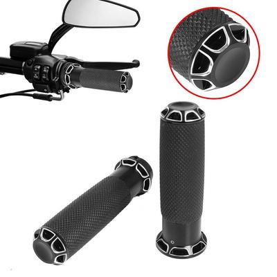 25mm Motorcycle Modified Rubber Grip Handlebar for Harley Dyna Sportster Softail Touring.