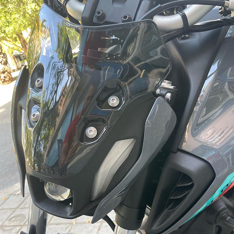 Motorradzubehör Windschutzscheibe Windschild Luftwindabweiser Für Yamaha MT-07 MT07 MT 07 mt07 2021 2022 2023