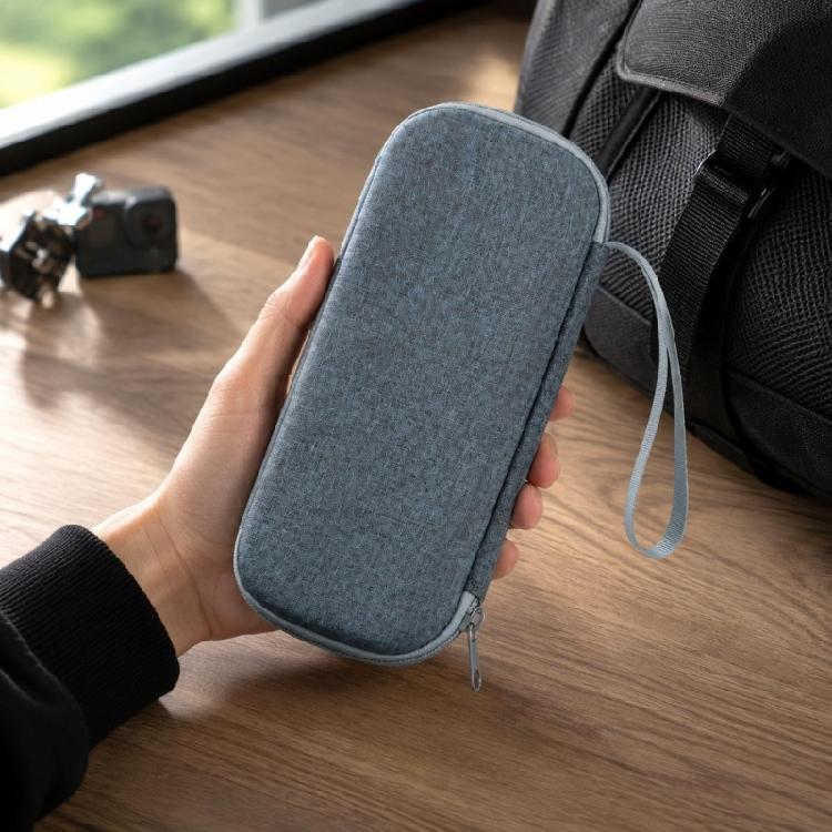 Daily Camera Carry Case with Hard Shell Frame, Covered Opening, and Wrist Hold for Travel, Commute, and Bag Use