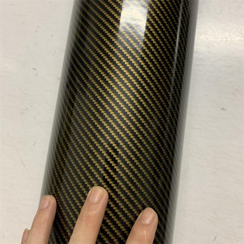 Carbon Fiber Vinyl Wrap Film Waterproof Car Stickers Rearview Mirror Car Center Console Laptop Skin Auto Motorcycle Accessories