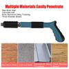4 Gears Rivet Tool Low Noise Home Concrete Wall Anchor Wire Slotting Device Metalworking Power Tool Upgraded Steel Nails Guns