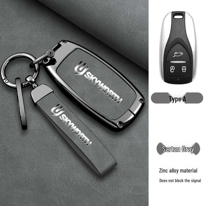 Skyworth EV6 Key Case 2022 for HTI Tianmei ET5, Dayun, Yuehu HT-I, Yuanzhi M1