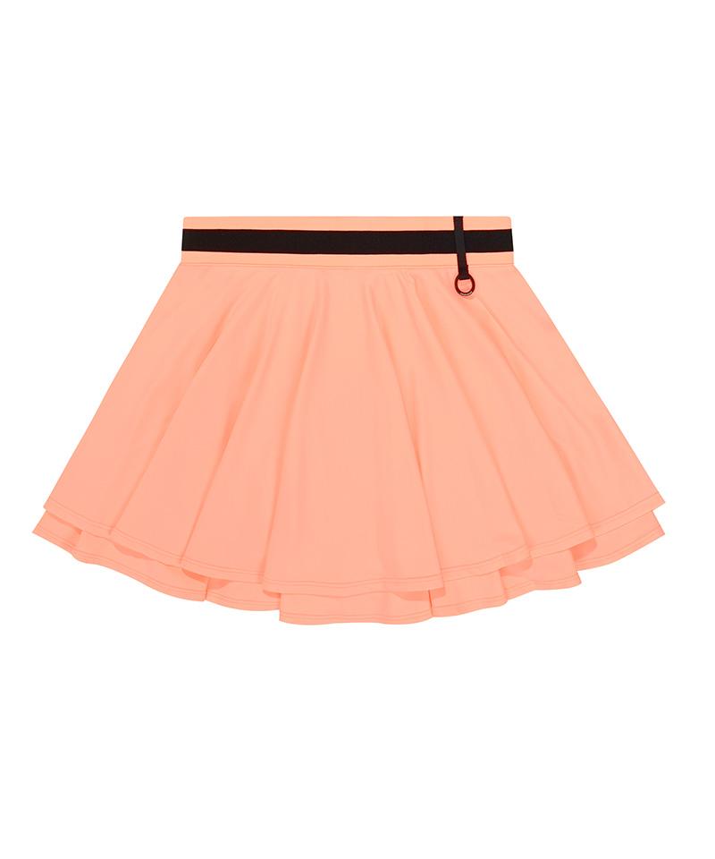 Chuku Chu C24Ss-Sk016W Ready Double Flare Skirt