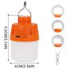 Luce LED Ricaricabile USB per Campeggio Lanterna da Tenda Dimmerabile con Gancio Lampada di Emergenza Portatile per Mercato Notturno Stradale Escursionismo