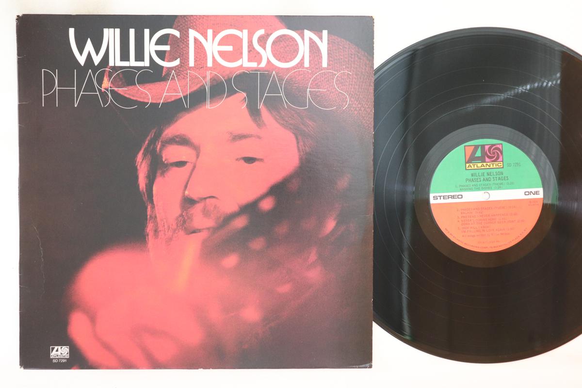 

LP Record WILLIE NELSON Phases And Stages SD7291 ATLANTIC 1974 US Country Used