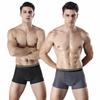 Mesh Seamless Boxers Shorts Mens Underwear Ice Silk Underpants Comfortable Undies U Convex Panties