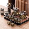NaJiang Light Luxury Glass Kung Fu Tea Set