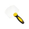 Curved Stainless Steel Spatula and Plastic Scraping Tool for Plastering and Wall Finishing, Free Shipping