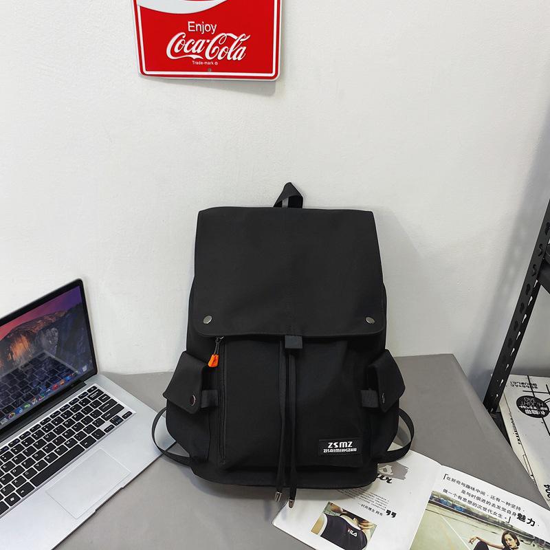 Men's College Backpack, 16-Inch Large Capacity, Casual Travel Laptop Bag