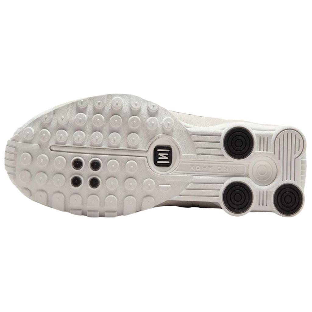 Nike Shox R4 Summit White Light Orewood Brown Women Sneakers Black HQ7739-100