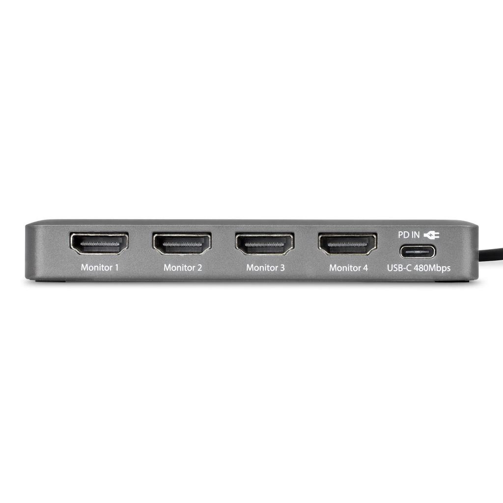 USB Cable Startech QUAD-USB-HDMI-ADAPT Grey