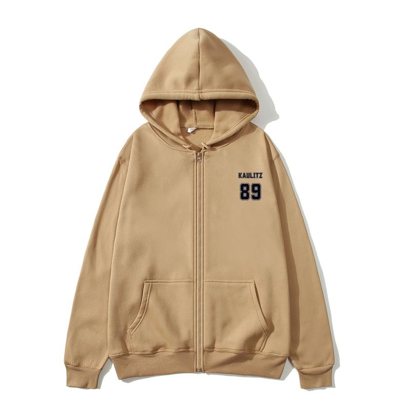 Women Zip Hoodie Tokio Hotel Rock Band Rapper Kaulitz 89 Print Autumn Women Zip Hoodie Casual Oversized Pullover Sweatshirt Unisex Clothes