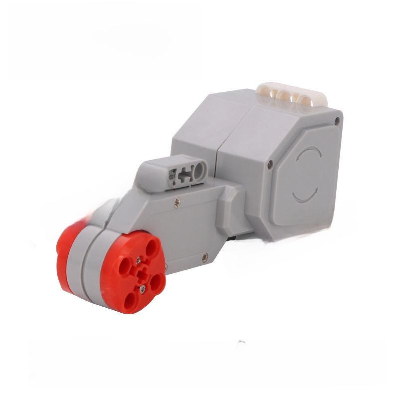 Compatible with Lego EV3: Large Motor 45544/31313, Medium Motor 45503, and Servo Motor 45502.