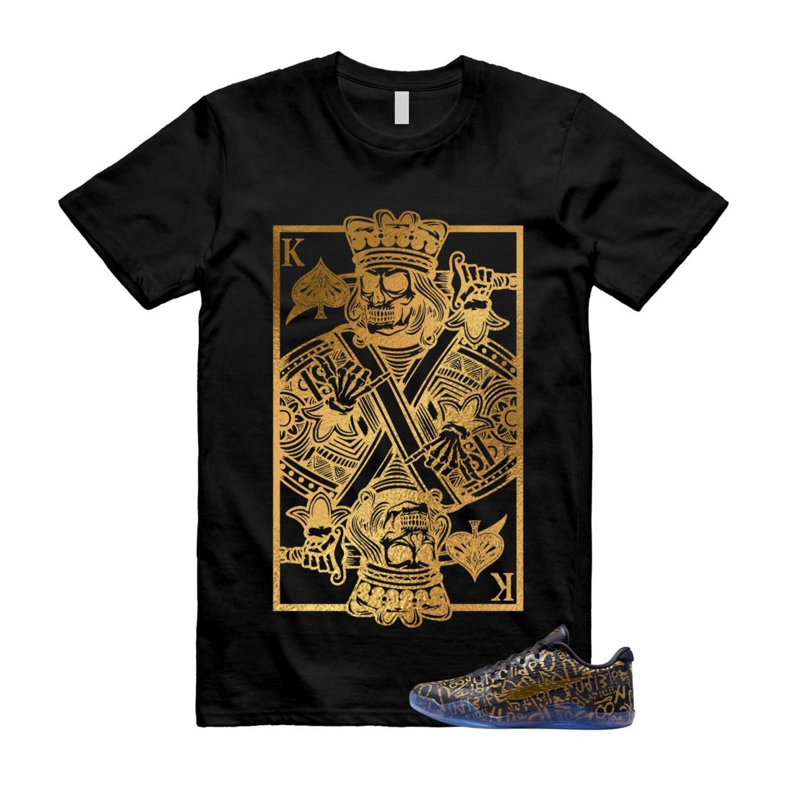 11 Protro Black Gold T Shirt Match KC 2XL