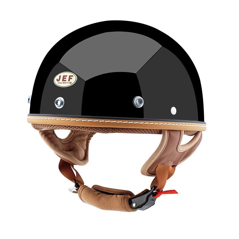 JEF Taiwan Retro Lightweight Helmet: 3C Certified for Summer, Unisex.