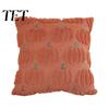 Decorative Pillow Covers for Couch Plush Pumpkin Cushion Cover, Halloween Throw 18 X Cases Inches Maple Leaf Case Sofa Cozy Fall Decor Themed