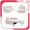 Denis Children's Corner Sofa Bed Extendable Container Children's Bed Mattress Kubuś