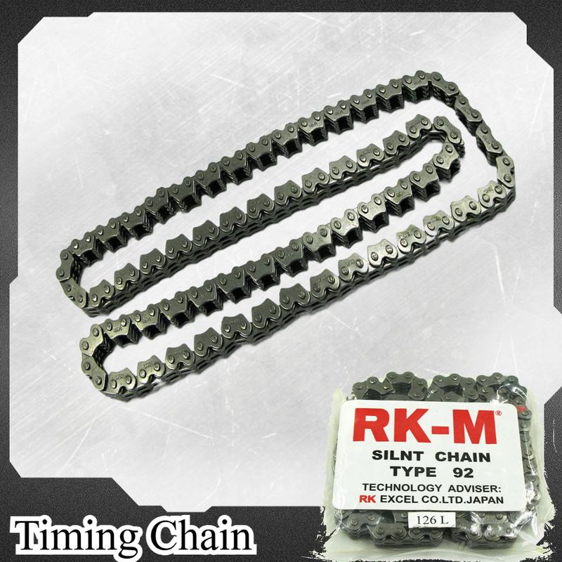 Motorcycle 126 Links Timing Chain RK-M Cam Time Chains For Honda NX250 AX-1 NX 250 XL250 DEGREE X2 Dirt Bike Engine Accessories