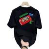 American Trendy Brand Short-Sleeved Pure Cotton Men'S Printed T-Shirt Trendy Men'S And Women'S Versatile Round Neck T-Shirt Men'S