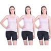 Pack Of 3 Slim Fit Women's Camisole In Light Pink with Decorative Lace Tank Top