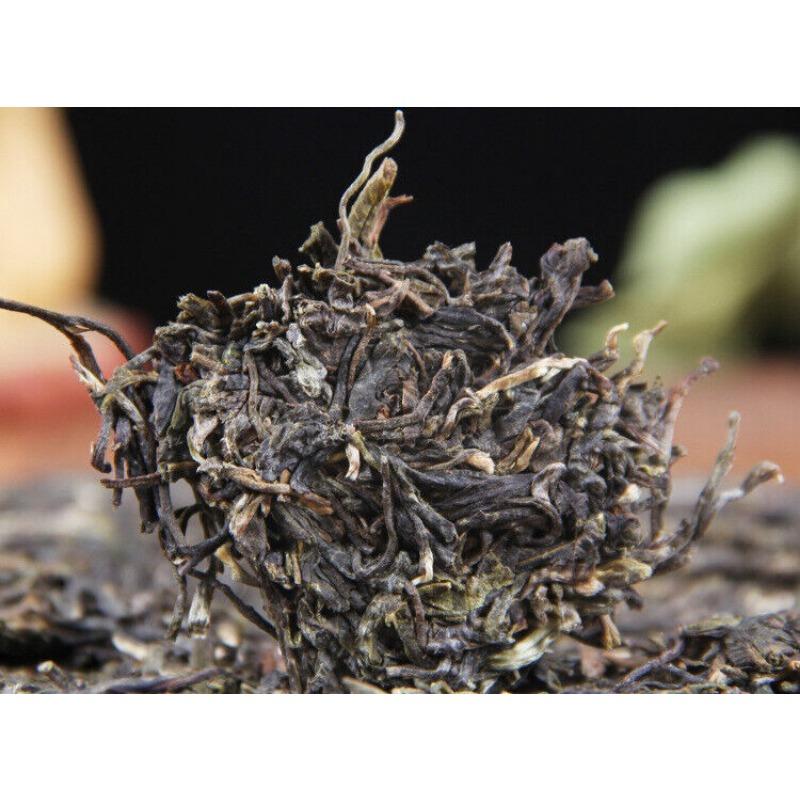 Yunnan Menghai Pu'er Rauwe Theecake Zwarte Thee 357g