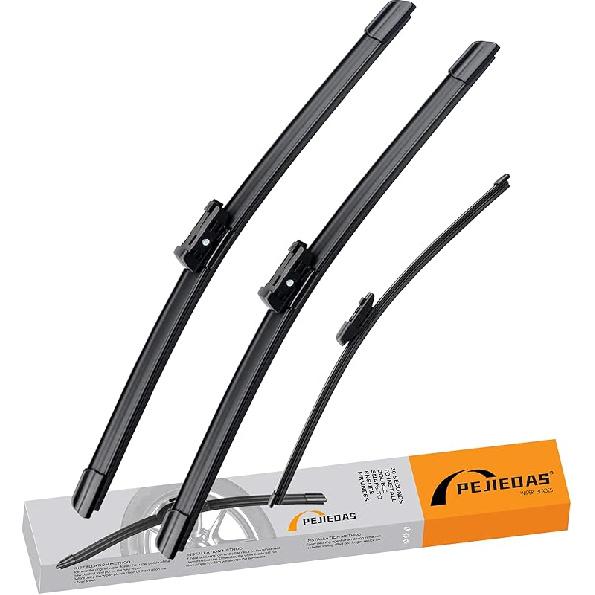 OEM Quality Front Wiper Blades, Replacement For 1995-2004 Toyota Tacoma/ 1984-2002 Toyota 4Runner, OE Original Style (17 Inch + 17 Inch Front Wiper