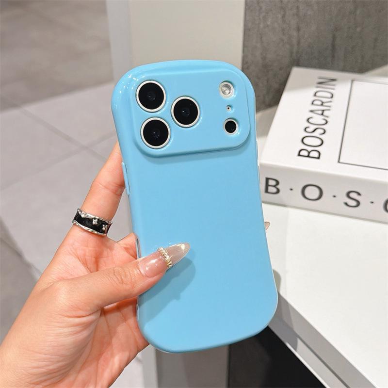 Custodia Sottile Macaron per iPhone 17 Pro Max, Cover Protettiva Antiurto per Apple 16/15/14 Pro.