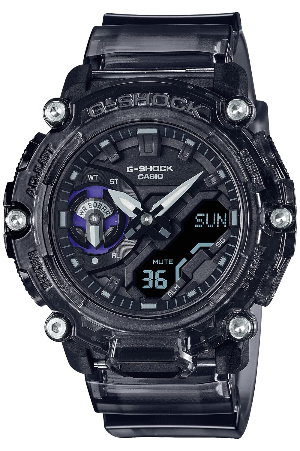 

Casio Серия Sound Wave Черные часы G-Shock GA-2200SKL-8AJF Мужские