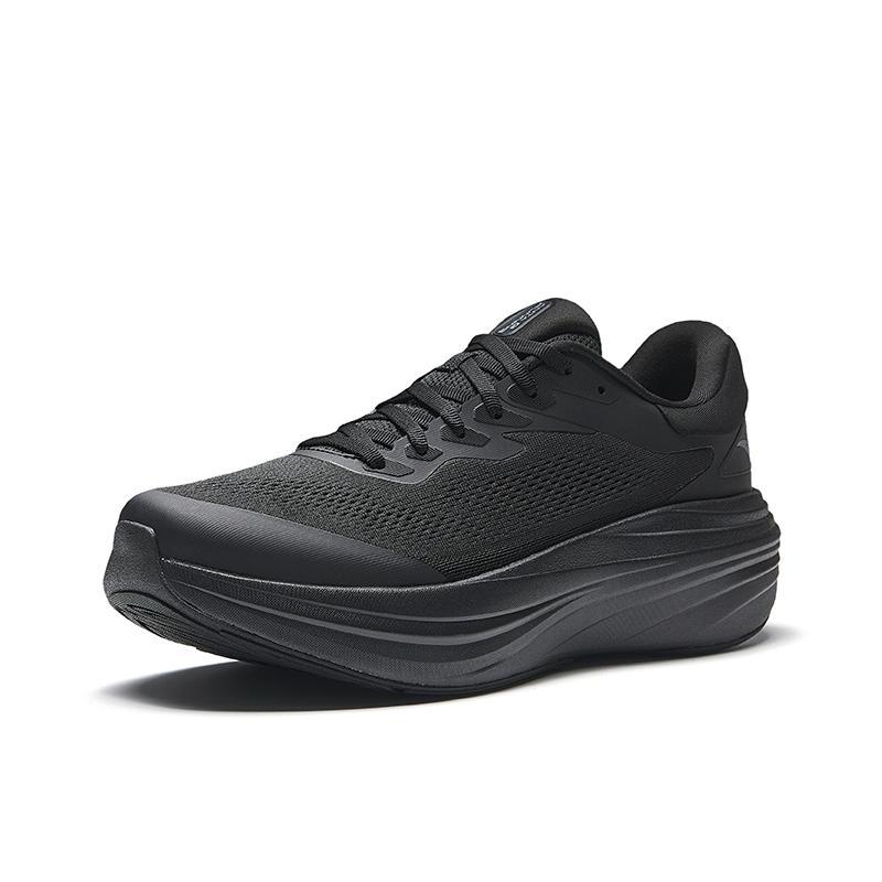 Anta Travel Step 2S Comfortable Versatile Slip Resistant Durable Low Top Casual Running Shoes Men Sneaker Black 112535545-1