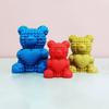 Bear Designs Candle and Home Decors Artistic Bear Shaped Silicone Mould for Crafters in Home Decoration Crafts