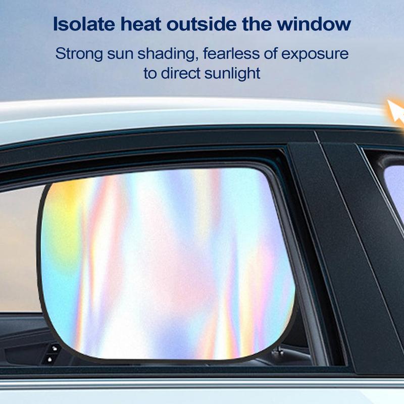 Window Sunshade Automotive Window Sunshades Reusable Protection Removable Static Adhesion For Automotive Truck Vehicle Interior