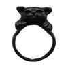 Cats Shaped Ring With Opening Feature Trendy Alloy Jewelry For Girls And Women Stylish Everyday Accessory
