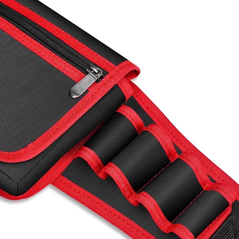 Electrician Tool Pouches Tool Belt Pouches Multiple Pockets Tool Organizers Attachment Pouches for Technician Maintenance