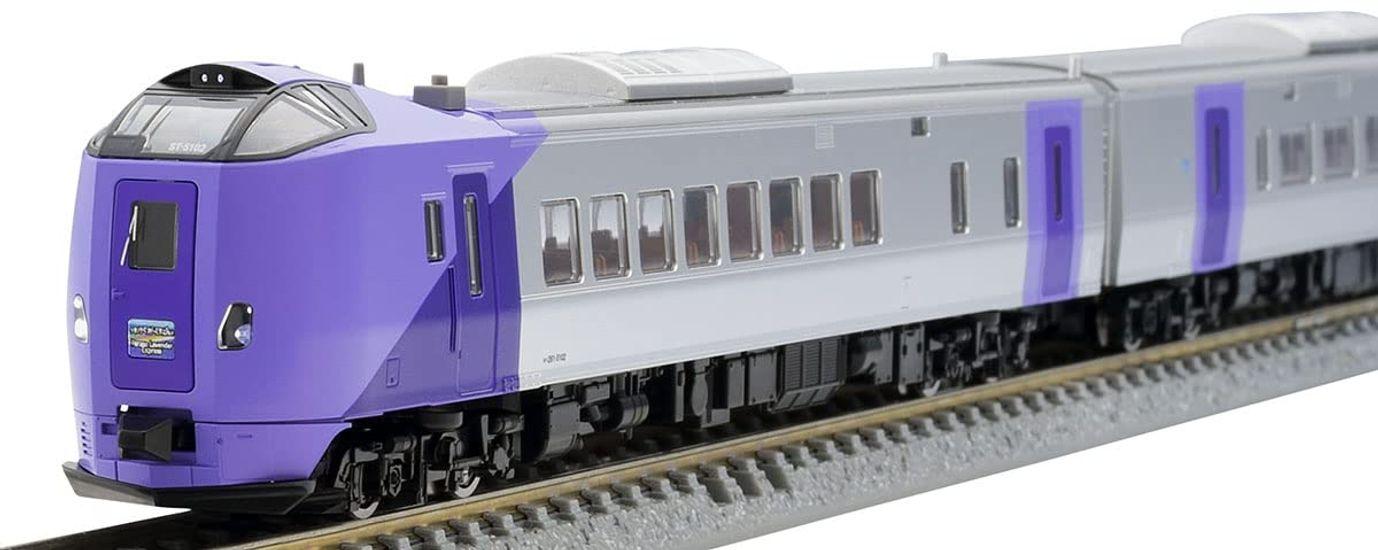 

TOMIX N Gauge JR Kiha261 5000 Series Lavender Set 9479 Железнодорожная модель дизельного вагона 98487