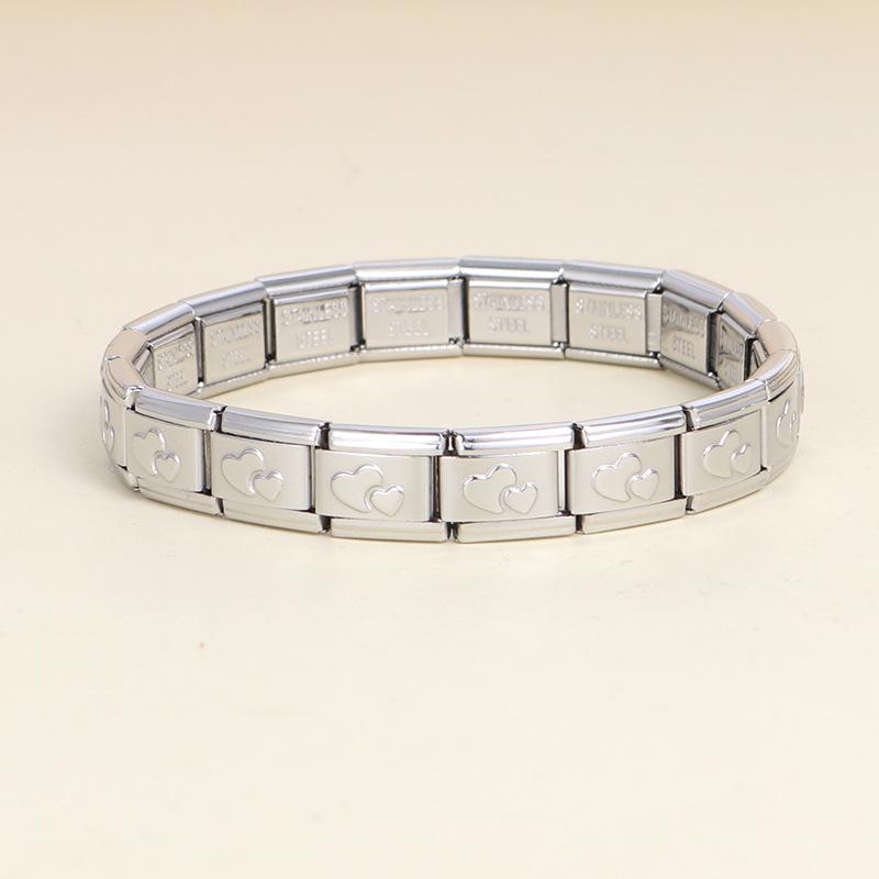 European Italian Style Modular Bracelet for Men and Women - Fashionable and Creative Accessory