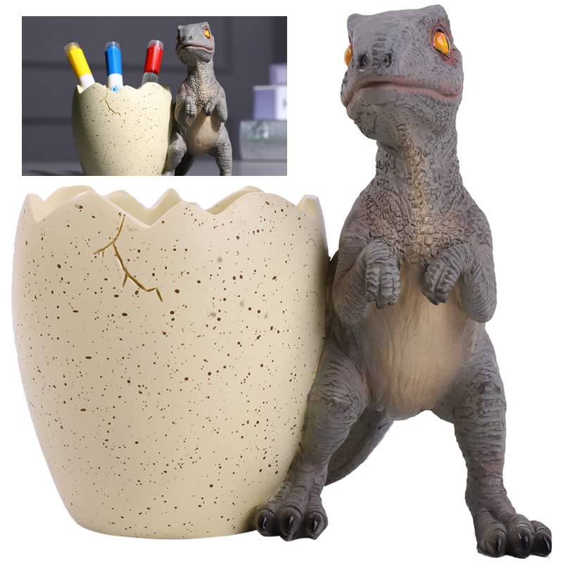

LANJING Pen Dinosaur Pen Pen Idea Pen Table Cute Office Multifunctional Sokuryu Pen Total of 1 Stand, Holder, Children s Holder, Holder, Ornament,