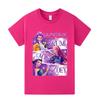 A1199 Kinder Jungen Mädchen Kpop Rumi Zoey Mira Print Kurzarm T-Shirt