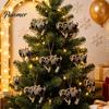 Multiuse Decorative Ornaments for Weddings Black Goat Christmas Tree Hanging Ornament, 2D Acrylic Festive Atmosphere Decoration Bars Pendant,