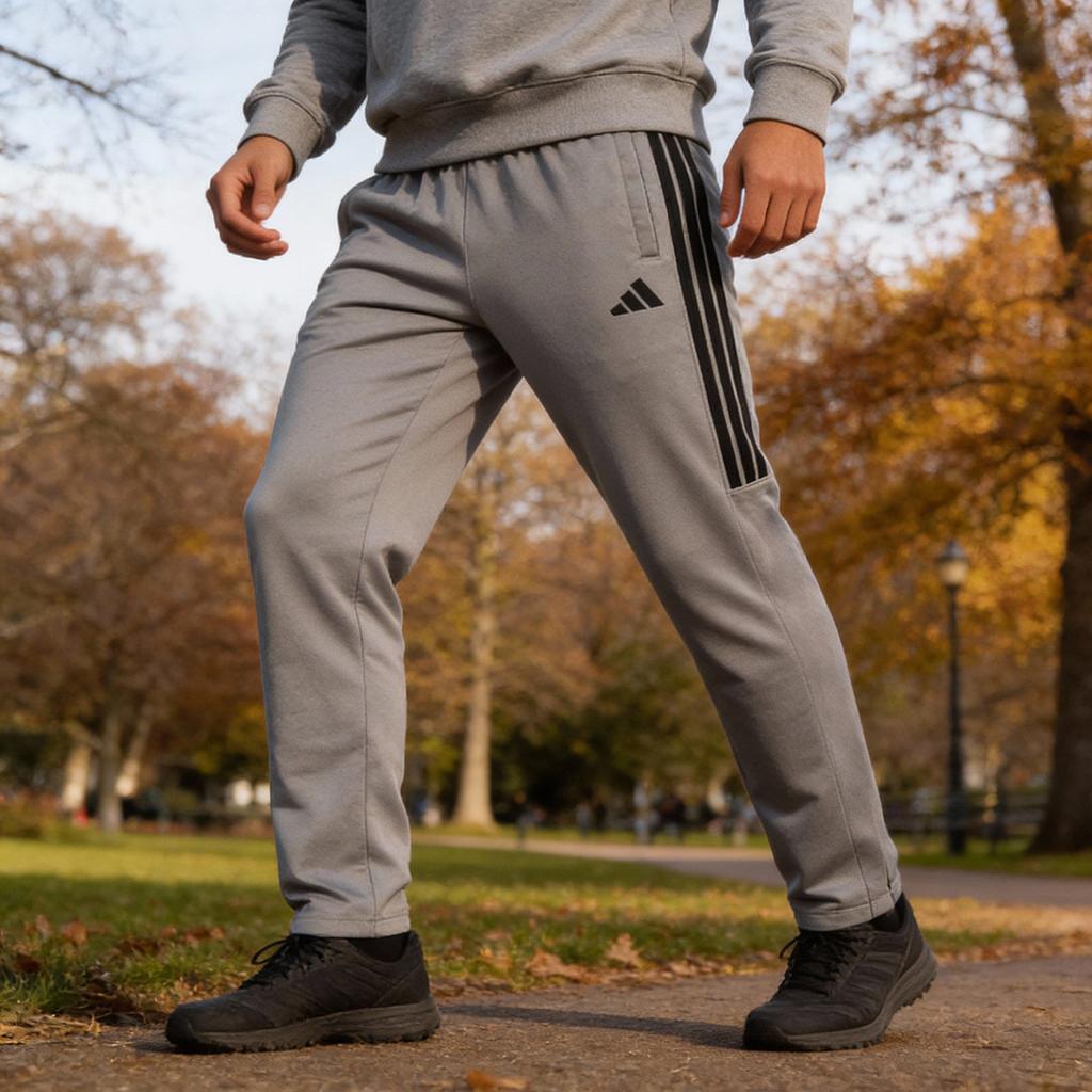 Adidas Casual Comfortable Breathable Straight Leg Sports Pants Unisex pants TR30PR2CS-GYB