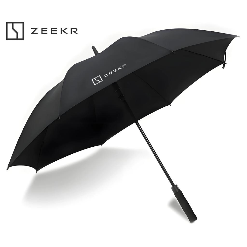 Suitable for Zeekr Umbrella 4S Store Original Factory Car-Mounted Fully Automatic High-End Large Long-Handle Folding Umbrella for Both Sunny and