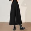 Women's High-Waisted Wide-Leg Solid Casual Pants