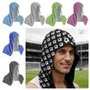 Football Pattern Cool Towel Cool Neck with Buttons Sun Protection Towel Breathable Ice Cool Cap