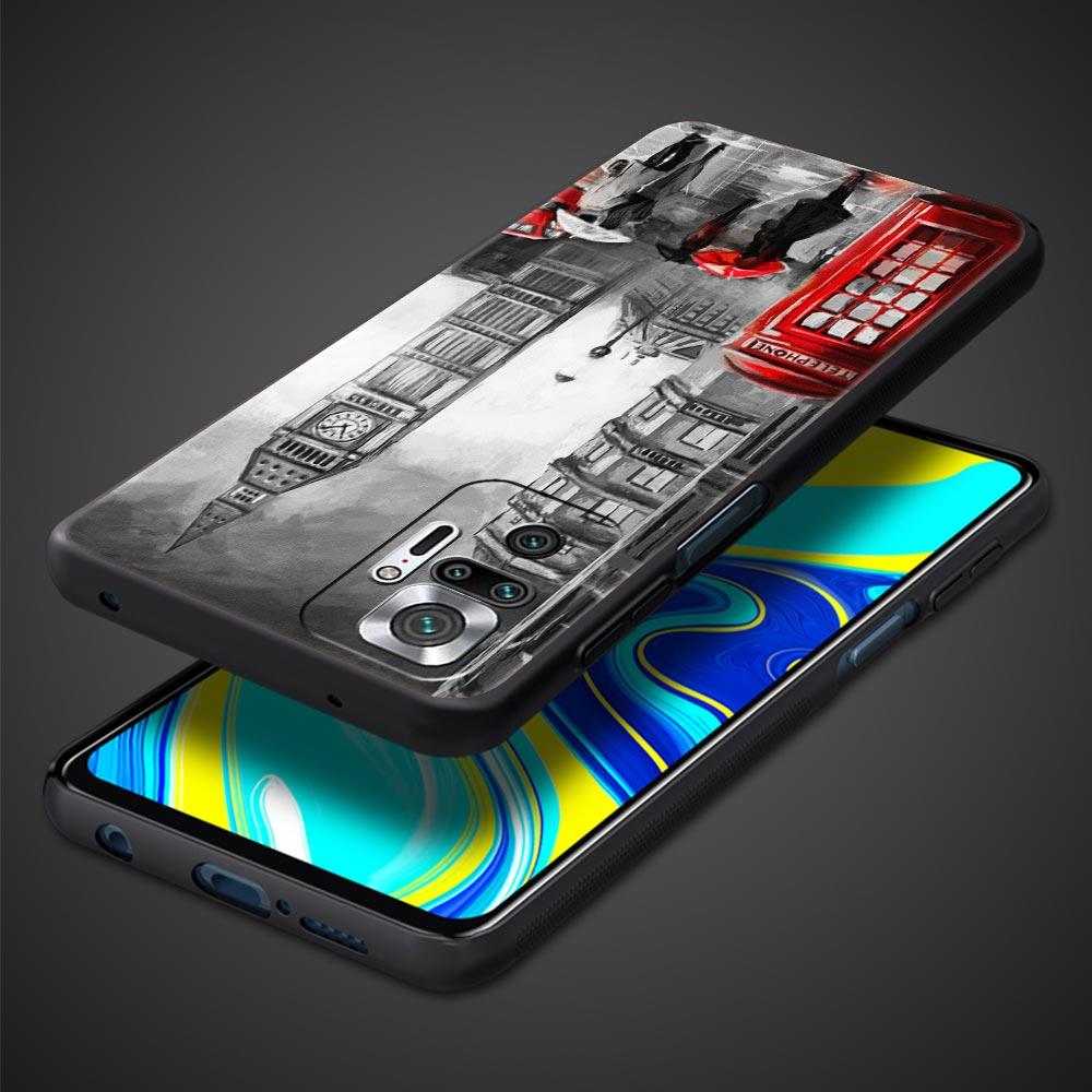 England UK Flags Phone Case For Xiaomi Redmi Note 14 13 5G 10 11 12 Pro Plus 4G 14C 13C 12C 10C Black Cover