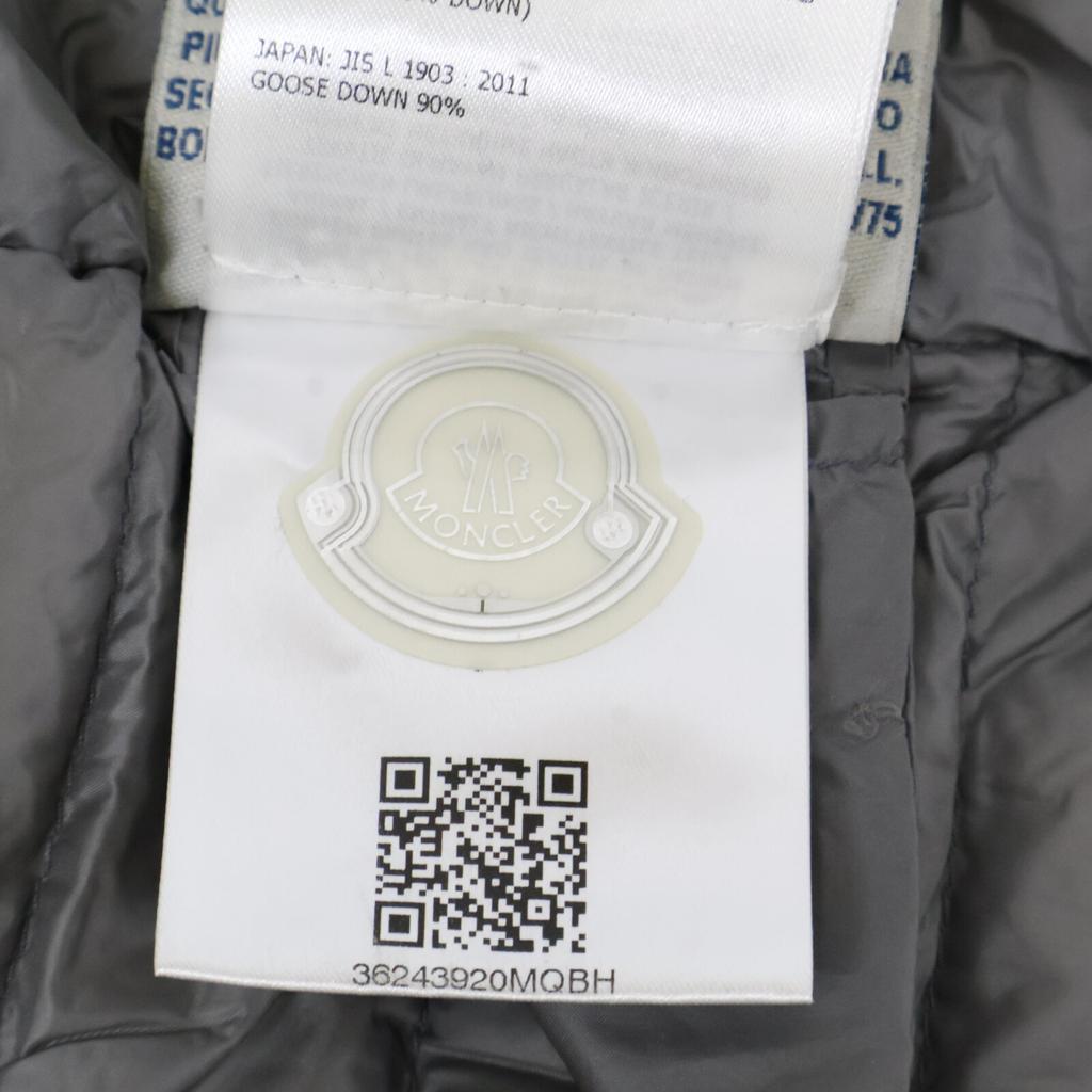 Moncler BARBEL Down Coat 00 grayUsed
