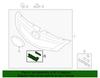 SUBARU 2011-2012 Impreza STi Grille Nameplate OEM Part Number 93013FG070