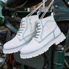 Men All Season Boots Lace Up Ankle Leather Outdoor Comfortable Wear For Daily Use Durable Material With Good Quality